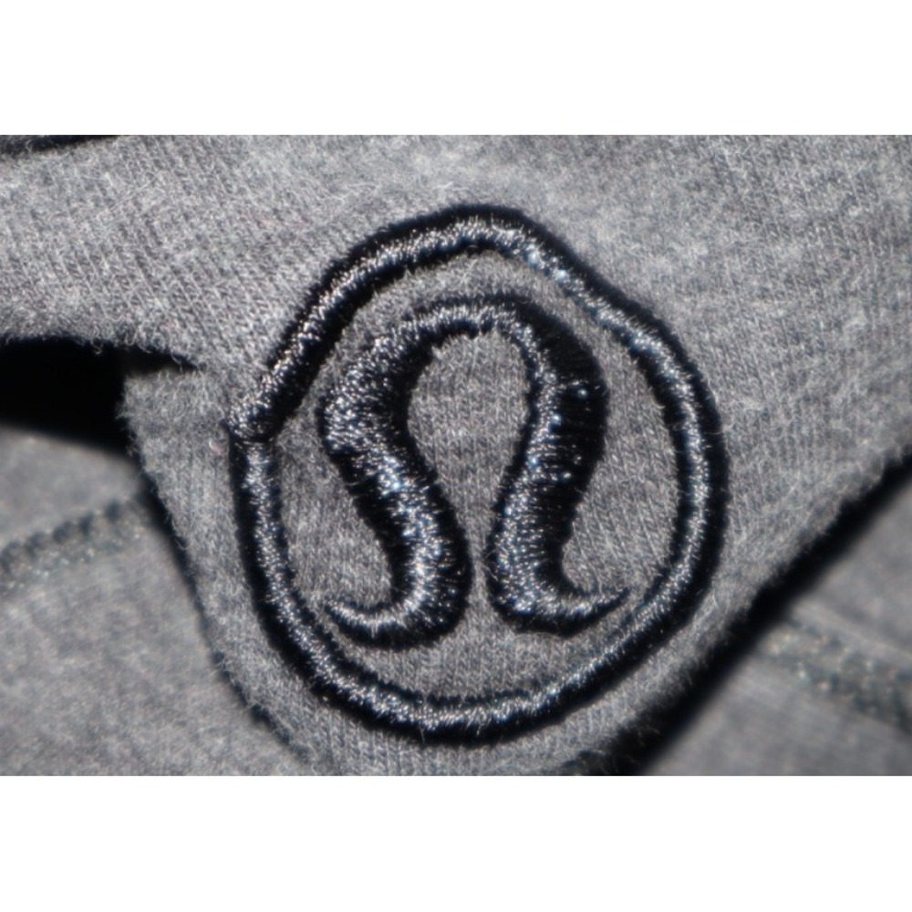 Lululemon Hoodie Women 2 Gray Full Zip Hoody Stretch Athleisure Everyday GUC - Picture 4 of 4